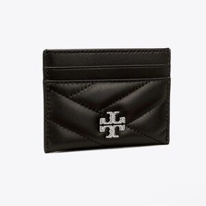 New with Tags! Tory Burch Kira Chevron Pave Card Case